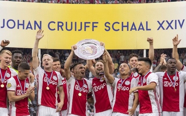 Đây đã là danh hiệu thứ ba chỉ trong vòng ba tháng qua của Ajax. (Ảnh: AFC Ajax)