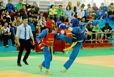  Thi đấu chung kết đối kháng nữ.