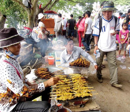  Ếch nướng – món ăn dân dã nao lòng du khách