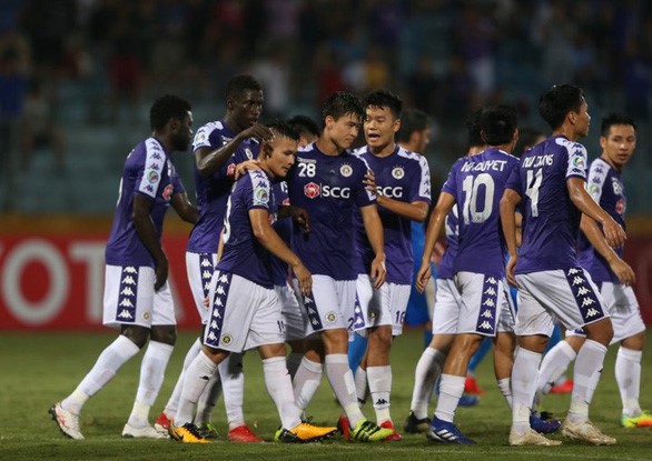 Hà Nội FC giúp Việt Nam thăng hạng trên bảng xếp hạng các giải vô địch quốc gia tại châu Á - Ảnh: NAM KHÁNH
