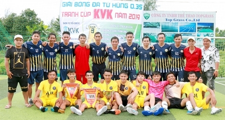Đội Tri Tôn (An Giang) giành ngôi vô địch của giải.