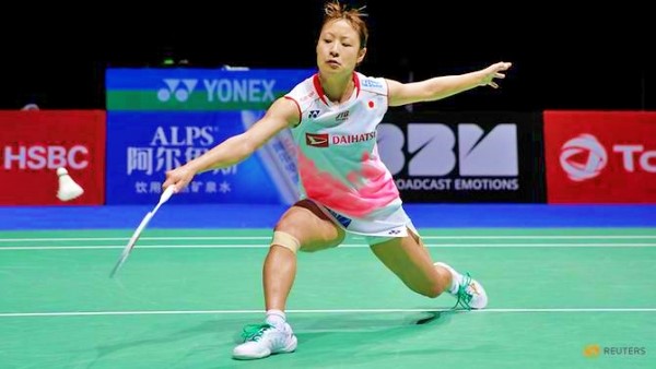 Tay vợt người Nhật Bản Nozomi Okuhara. (Ảnh: REUTERS)
