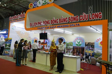 Gian hàng Cụm phía Đông ĐBSCL tại ITE HCMC 2019.