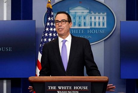  Bộ trưởng Tài chính Steven Mnuchin. Ảnh: Reuters.