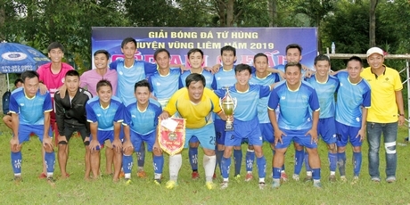 Đội Tiệm vàng Thúy Nga- Hiếu Nhơn đăng quang ngôi vô địch.
