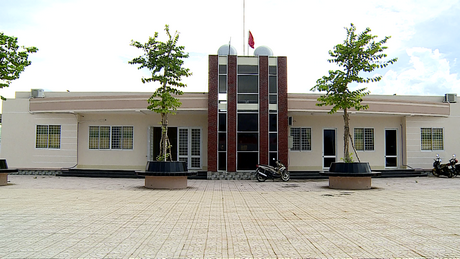 Công trình xây dựng gắn với chuỗi cây xanh đô thị.