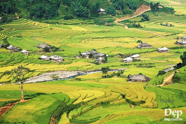 Cùng với Y Tý, Hoàng Su Phì, Mù Cang Chải là một trong những điểm ngắm ruộng bậc thang đẹp nhất.