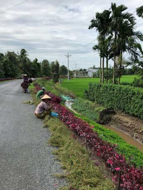 Nhờ làm tốt công tác vận động, ý thức người dân xây dựng nếp sống văn minh được nâng cao.