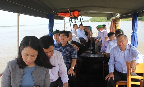 Qua chuyến đi thực tế, đoàn đã có những khuyến nghị tháo gỡ khó khăn cho các địa phương.