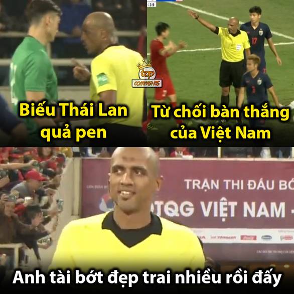 Cư dân mạng vẫn “giận tím người” khi anh tài thiếu công bằng trong trận đấu.