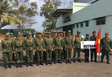 Đoàn Việt Nam tham gia AARM 29. Ảnh: Vietnam+