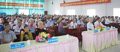 Quang cảnh buổi họp mặt