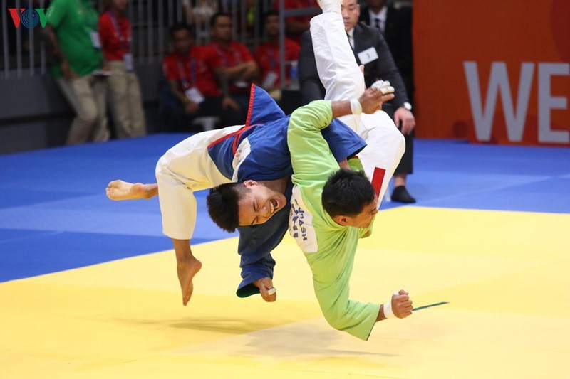 Kurash đã có ngày thi đấu hết sức thành công ngày 2/12. 