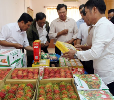 Nhiều đơn vị đã được hướng dẫn sử dụng truy xuất thông tin, nguồn gốc sản phẩm.