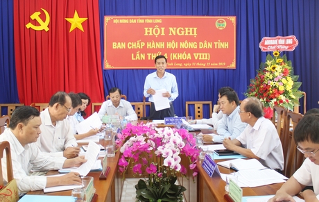 Năm 2020, hội phấn đấu tăng trưởng quỹ hỗ trợ nông dân từ 10% trở lên.