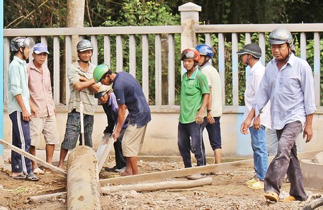Trước khi làm lễ đón bằng công nhận đạt chuẩn nông thôn mới, các xã cần hoàn thành các công trình nông thôn mới.