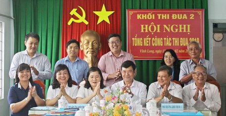 Các đơn vị ký kết giao ước thi đua năm 2020.