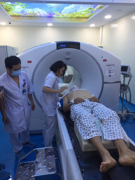 Hệ thống máy PET/CT tại Bệnh viện Ung Bướu TP HCM