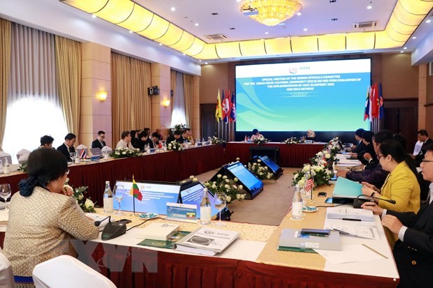 Toàn cảnh hội nghị. (Ảnh: Quốc Hùng-Đặng Tuấn/TTXVN)