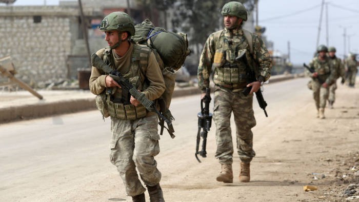 Quân đội Thổ Nhĩ Kỳ tại Syria. Ảnh: AFP/Getty.