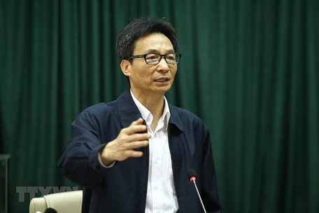 Phó Thủ tướng Vũ Đức Đam. (Ảnh: Minh Quyết/TTXVN)