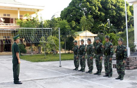 Khối ngành quân đội luôn thu hút nhiều học sinh quan tâm.