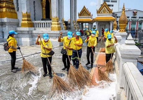 Lào ghi nhận ca mắc COVID-19 đầu tiên. Ảnh: THX
