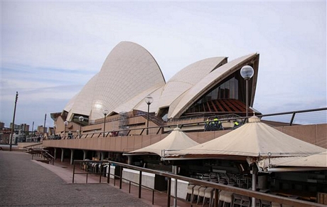 Cảnh vắng vẻ tại Sydney, Australia ngày 24/3/2020, trong bối cảnh dịch COVID-19 lan rộng. Ảnh: THX/ TTXVN