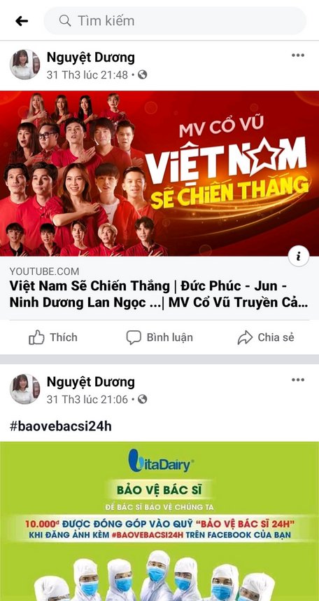 Những câu chuyện hay, hành động đẹp về mùa dịch được các bạn trẻ chia sẻ trên mạng xã hội, góp phần đẩy lùi nạn “tin giả”.