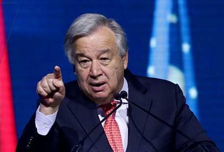 Tổng thư ký LHQ Antonio Guterres - Ảnh: REUTERS