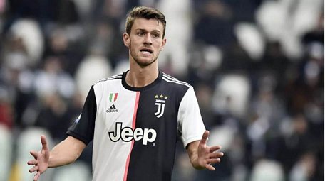 Daniele Rugani, một trong ba cầu thủ của đội bóng Juventus mắc COVID-19 nay đã khỏi bệnh. Ảnh: Eurosport.