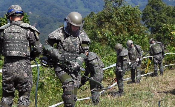 Khu vực biên giới liên Triều. Ảnh minh họa: Yonhap.