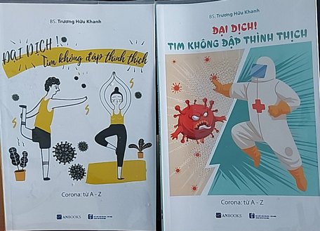 Cuốn sách với 2 phiên bản bìa cùng một lúc, dành tặng cho 2 nhóm độc giả: những người đang ở tuyến đầu chống dịch và toàn thể người dân.