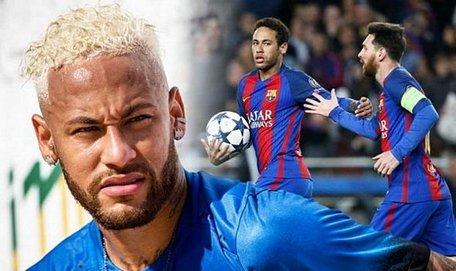 Neymar lại muốn trở thành đồng đội của Messi.