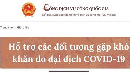 Cổng dịch vụ công Quốc gia tăng cường công tác hỗ trợ người dân, doanh nghiệp.