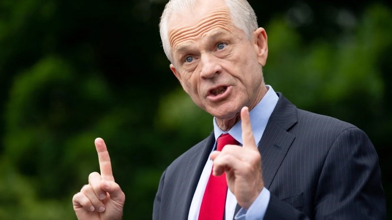 Cố vấn thương mại Nhà Trắng Peter Navarro. Ảnh: AFP