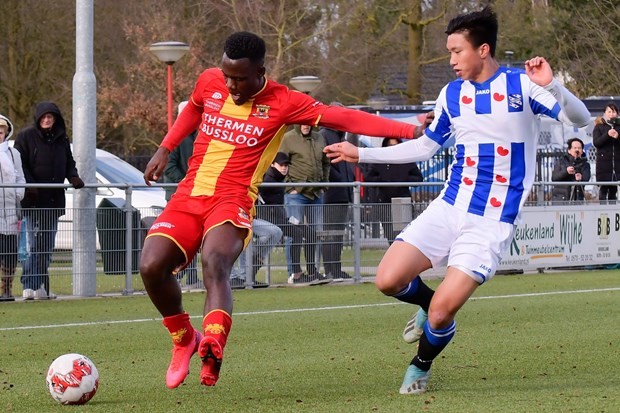 Đoàn Văn Hậu nhiều khả năng sớm về nước sau khi hết hợp đồng với SC Heerenveen ngày 30/6 tới. (Ảnh: SC Heerenveen)