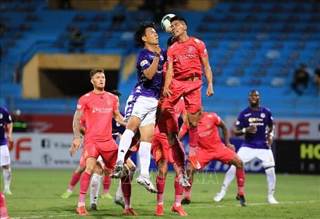 Sài Gòn FC thực hiện chiến thuật 