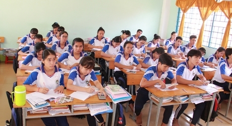 Học sinh lớp 12 ở Vĩnh Long luôn được quan tâm tạo điều kiện ôn tập và dự thi tốt nhất.