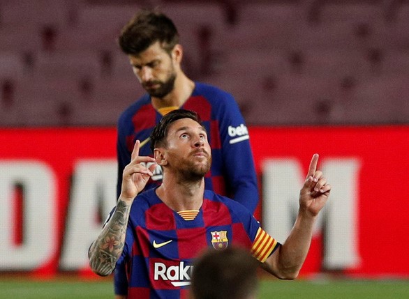 Lionel Messi an ủi với 2 danh hiệu ở La Liga là 