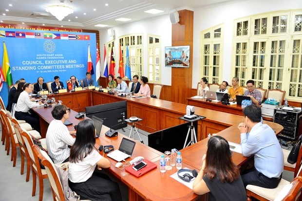 Phiên họp Ban điều hành SEAGF. (Nguồn: tdtt.gov.vn)