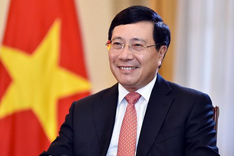 Ủy viên Bộ Chính trị, Phó Thủ tướng, Bộ trưởng Bộ Ngoại giao Phạm Bình Minh. Ảnh: VGP