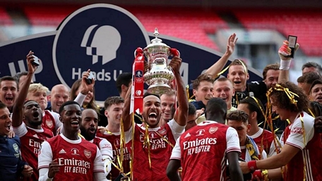 Arsenal giành chức vô địch FA Cup. (Nguồn: Reuters)