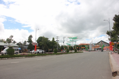 Nội ô TX Bình Minh khang trang, thông thoáng.
