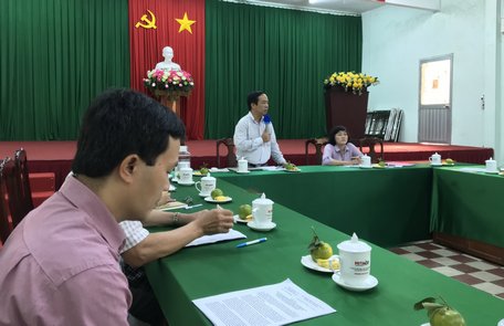 Ban Văn hóa- Xã hội giám sát công tác đào tạo nghề cho LĐNT tại Sở Lao động- Thương binh và Xã hội.