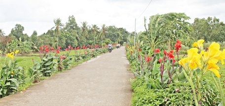 Diện mạo nông thôn tỉnh Vĩnh Long đến nay đã có nhiều đổi mới, kết cấu hạ tầng nông thôn được đầu tư ngày càng hoàn thiện.