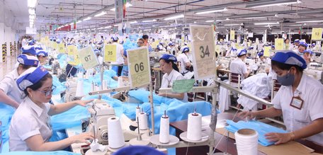 Nữ công nhân, viên chức và người lao động luôn nỗ lực hoàn thành nhiệm vụ ở cơ quan, doanh nghiệp.