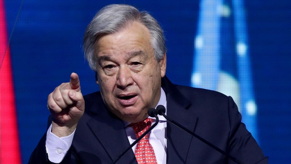 Tổng thư ký Liên Hợp Quốc Antonio Guterres. Ảnh: Reuters