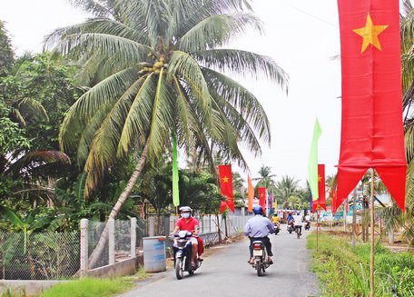 Xã Trung Nghĩa đang tiếp tục phát huy tính chủ động, sáng tạo của người dân để nâng chất xã nông thôn mới.