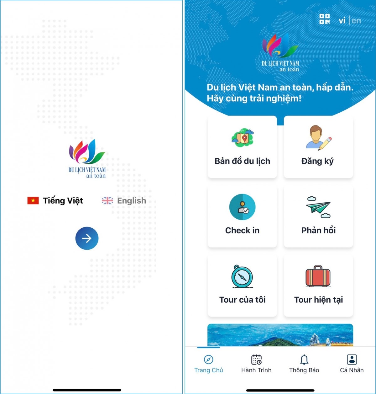 Hướng dẫn sử dụng app 